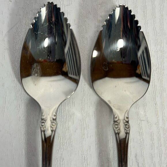 Oneida Community Brahms Stainless Steel Flatware Bundle Cocktail Spoon set of 3 - Picture 2 of 8